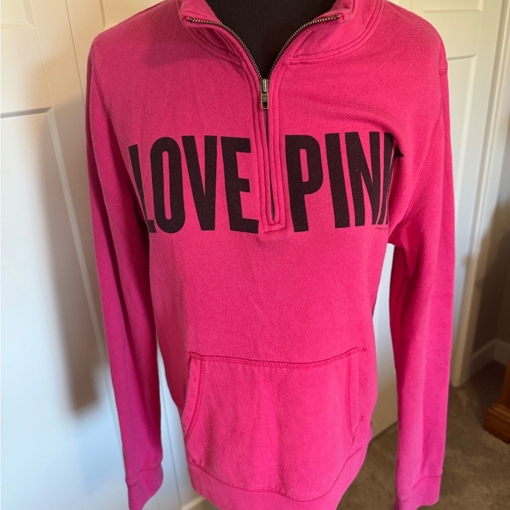 Victoria’s Secret quarter zip sweatshirt Large